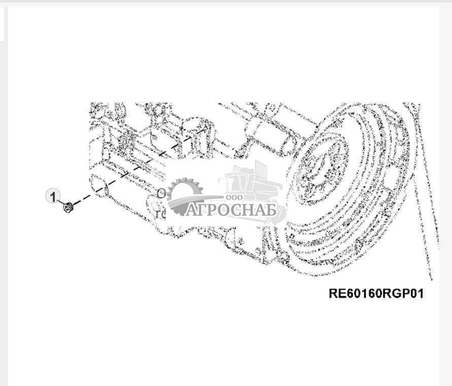 7699 Заглушка датчика давления масла 